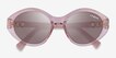 Vogue Eyewear VO5576SB Clear Pink PlasticSunglass Frames from EyeBuyDirect, Closed View