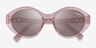 Vogue Eyewear VO5576SB Clear Pink PlasticSunglass Frames from EyeBuyDirect, Closed View