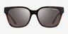 Vogue Eyewear VO5558SF Brown Tortoise AcetateSunglass Frames from EyeBuyDirect, Front View