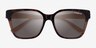 Vogue Eyewear VO5558SF Brown Tortoise AcetateSunglass Frames from EyeBuyDirect, Closed View