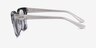 Vogue Eyewear VO5558SF Black Clear AcetateSunglass Frames from EyeBuyDirect, Side View
