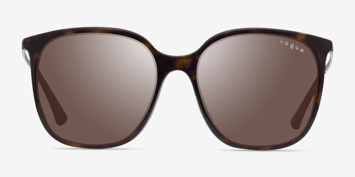 Vogue Eyewear VO5564SF Dark Tortoise Acetate Sunglass Frames from EyeBuyDirect