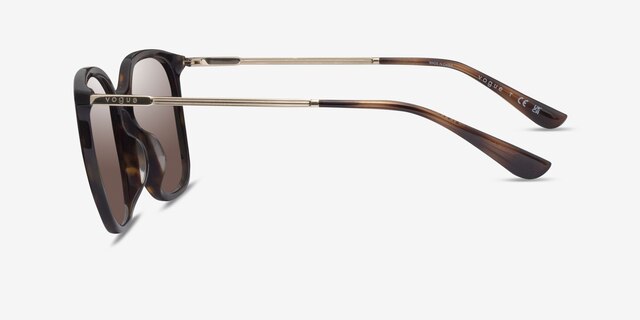 Vogue Eyewear VO5564SF Dark Tortoise AcetateSunglass Frames from EyeBuyDirect, Side View