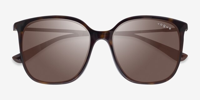 Vogue Eyewear VO5564SF Dark Tortoise AcetateSunglass Frames from EyeBuyDirect, Closed View