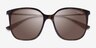 Vogue Eyewear VO5564SF Dark Tortoise AcetateSunglass Frames from EyeBuyDirect, Closed View