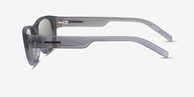 ARNETTE Daemon Shiny Gray PlasticSunglass Frames from EyeBuyDirect, Side View