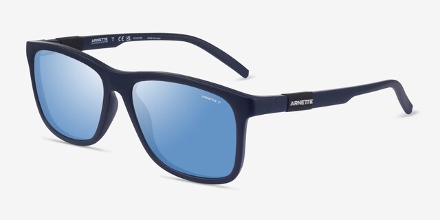 ARNETTE Dude Matte Navy PlasticSunglass Frames from EyeBuyDirect, Angle View