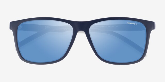 ARNETTE Dude Matte Navy PlasticSunglass Frames from EyeBuyDirect, Closed View