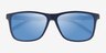 ARNETTE Dude Matte Navy PlasticSunglass Frames from EyeBuyDirect, Closed View