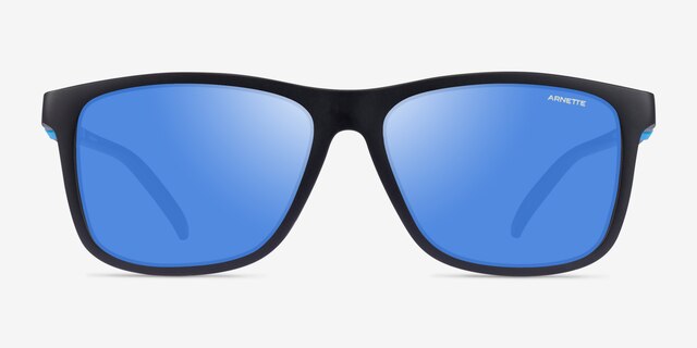 ARNETTE Dude Matte Black PlasticSunglass Frames from EyeBuyDirect, Front View