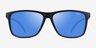 ARNETTE Dude Matte Black PlasticSunglass Frames from EyeBuyDirect, Front View