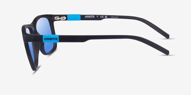 ARNETTE Dude Matte Black PlasticSunglass Frames from EyeBuyDirect, Side View