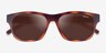 ARNETTE Makemake Matte Tortoise PlasticSunglass Frames from EyeBuyDirect, Closed View