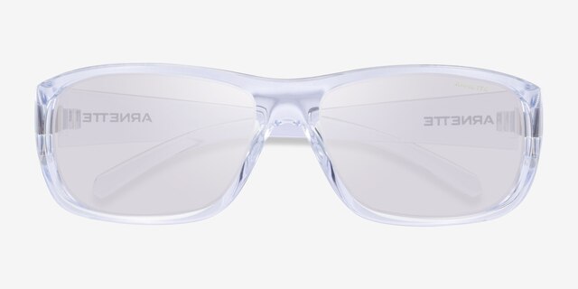 ARNETTE Uka-Uka Clear PlasticSunglass Frames from EyeBuyDirect, Closed View
