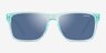 ARNETTE Bandra Clear Green PlasticSunglass Frames from EyeBuyDirect, Front View