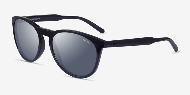 ARNETTE Gorgon Shiny Black PlasticSunglass Frames from EyeBuyDirect, Angle View