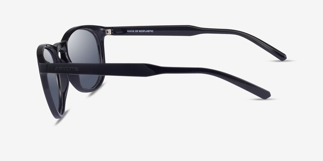 ARNETTE Gorgon Shiny Black PlasticSunglass Frames from EyeBuyDirect, Side View