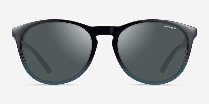 ARNETTE Gorgon Black Green Plastic Sunglass Frames from EyeBuyDirect