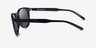 ARNETTE Gorgon Black Green PlasticSunglass Frames from EyeBuyDirect, Side View