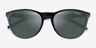 ARNETTE Gorgon Black Green PlasticSunglass Frames from EyeBuyDirect, Closed View
