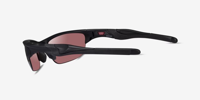 Oakley OO9153 Half Jacket 2.0 Matte Black PlasticSunglass Frames from EyeBuyDirect, Side View