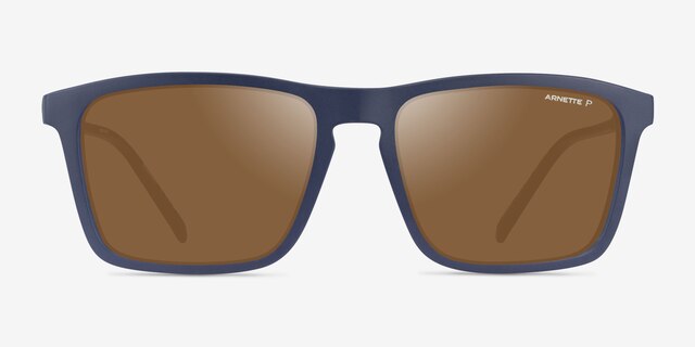 ARNETTE Shyguy Matte Navy PlasticSunglass Frames from EyeBuyDirect, Front View