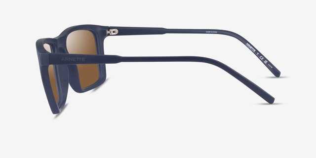 ARNETTE Shyguy Matte Navy PlasticSunglass Frames from EyeBuyDirect, Side View