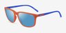 ARNETTE Pirx Matte Orange Blue PlasticSunglass Frames from EyeBuyDirect, Angle View