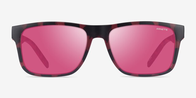 ARNETTE Bandra Red Black Tortoise PlasticSunglass Frames from EyeBuyDirect, Front View