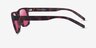 ARNETTE Bandra Red Black Tortoise PlasticSunglass Frames from EyeBuyDirect, Side View