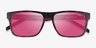 ARNETTE Bandra Red Black Tortoise PlasticSunglass Frames from EyeBuyDirect, Closed View