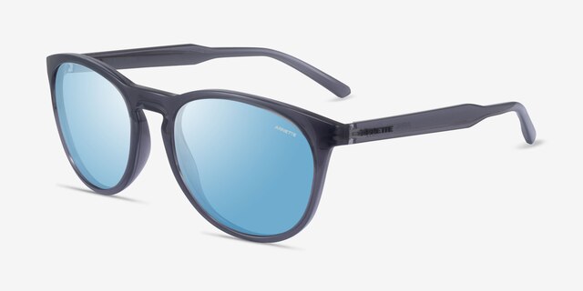 ARNETTE Gorgon Clear Gray PlasticSunglass Frames from EyeBuyDirect, Angle View
