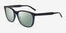 ARNETTE Woland Black Clear Green PlasticSunglass Frames from EyeBuyDirect, Angle View