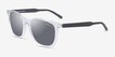 ARNETTE Woland Clear PlasticSunglass Frames from EyeBuyDirect, Angle View
