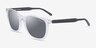 ARNETTE Woland Clear PlasticSunglass Frames from EyeBuyDirect, Angle View