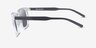ARNETTE Woland Clear PlasticSunglass Frames from EyeBuyDirect, Side View