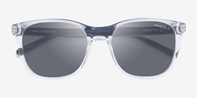 ARNETTE Woland Clear PlasticSunglass Frames from EyeBuyDirect, Closed View