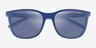 ARNETTE Woland Blue PlasticSunglass Frames from EyeBuyDirect, Closed View