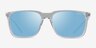 ARNETTE Trigon Clear Gray PlasticSunglass Frames from EyeBuyDirect, Front View