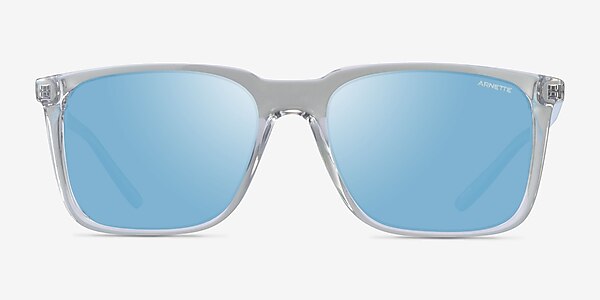 ARNETTE Trigon Clear Gray Plastic Sunglass Frames