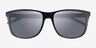 Armani Exchange AX4070S Shiny Black PlasticSunglass Frames from EyeBuyDirect, Closed View