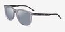Armani Exchange AX4070S Clear Gray PlasticSunglass Frames from EyeBuyDirect, Angle View