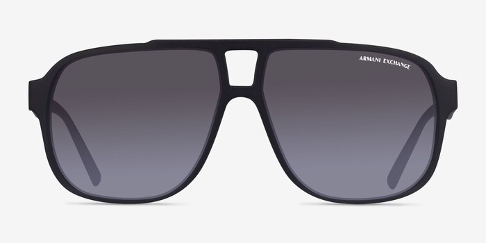 Armani Exchange AX4104S Matte Black Plastic Sunglass Frames from EyeBuyDirect