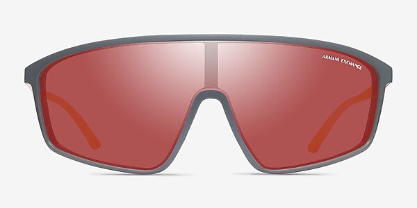 Armani Exchange AX4119S Matte Gray Plastique Soleil de Lunette de vue