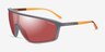 Armani Exchange AX4119S Matte Gray PlasticSunglass Frames from EyeBuyDirect, Angle View