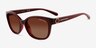 Armani Exchange AX4127S Dark Red AcetateSunglass Frames from EyeBuyDirect, Angle View