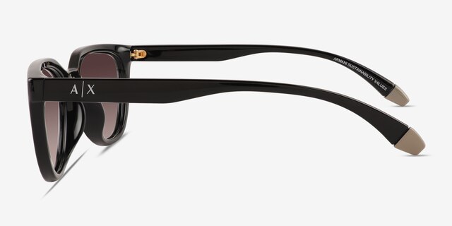 Armani Exchange AX4130SU Shiny Black AcetateSunglass Frames from EyeBuyDirect, Side View
