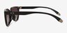 Armani Exchange AX4130SU Shiny Black AcetateSunglass Frames from EyeBuyDirect, Side View