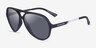 Armani Exchange AX4133S Matte Black Eco-friendlySunglass Frames from EyeBuyDirect, Angle View