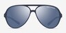Armani Exchange AX4133S Matte Navy Eco-friendlySunglass Frames from EyeBuyDirect, Front View